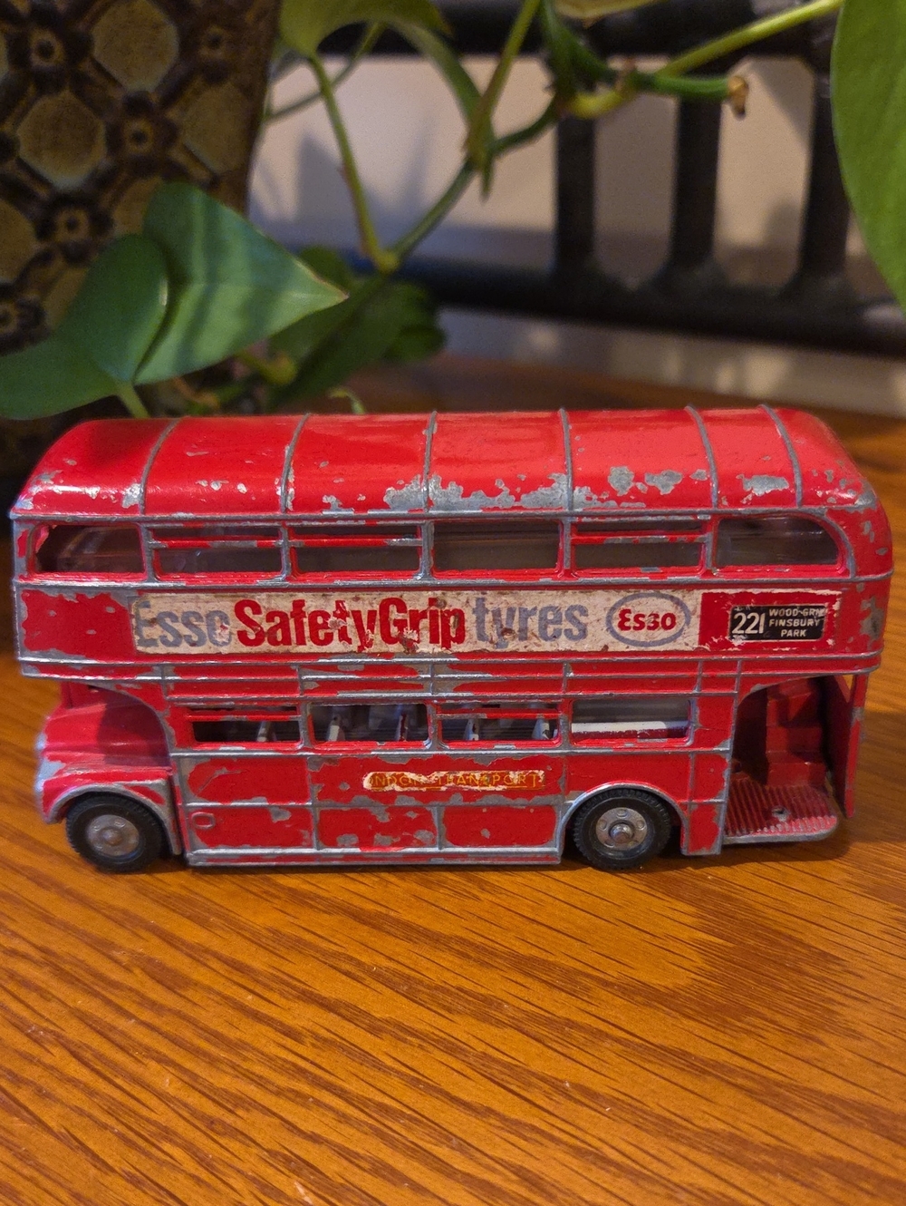 Vtg Dinky Toys - Red Double-Decker Routemaster Buses 289 - Collectibles